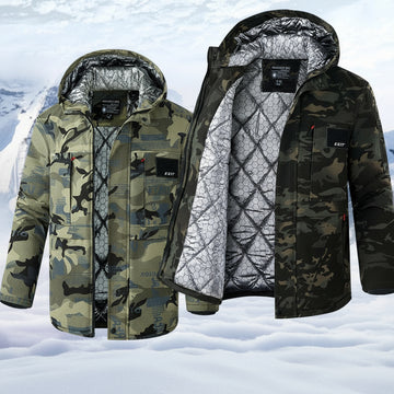 Men’s Winter Graphene Cotton Jacket | Waterproof, Heat-Reflective, Cold-Proof & Wear-Resistant Work Coat